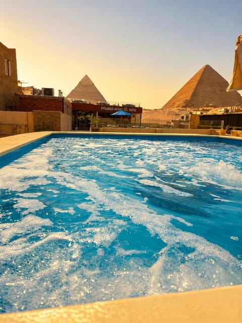 Nearby landmark, Day, Mountain view, Pool view, Swimming pool