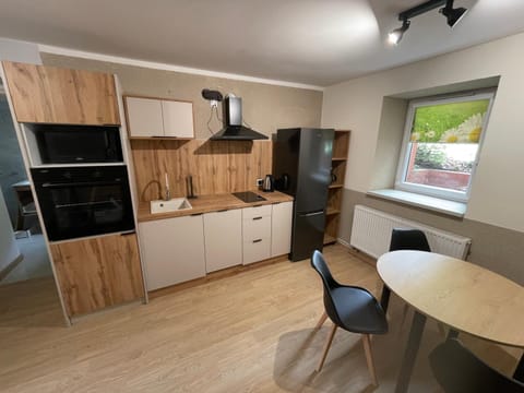 Kitchen or kitchenette, Dining area, oven, stove