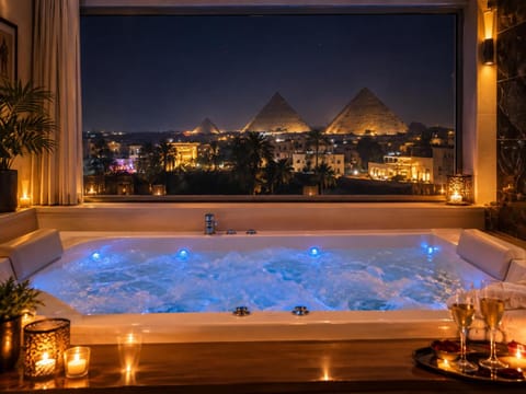 Night, Hot Tub