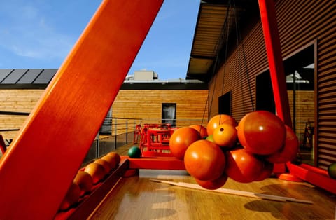 Property building, Patio