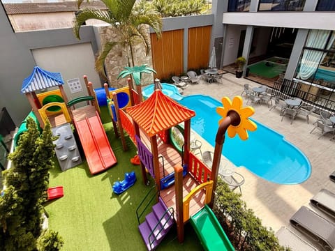 Bird's eye view, Children play ground, Children play ground, Swimming pool