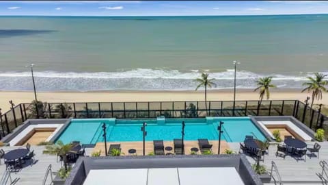 View (from property/room), Pool view, Sea view, Swimming pool