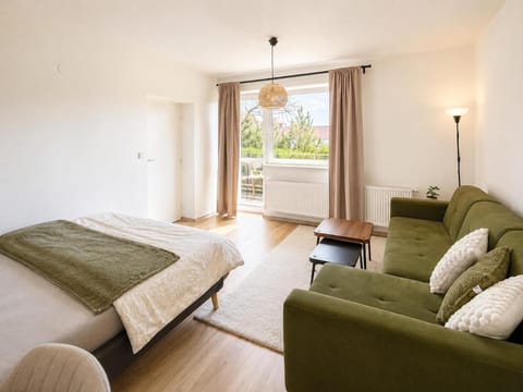 Bed, Living room, Photo of the whole room, Bedroom