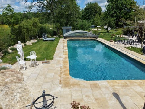 Garden, Garden view, Pool view, Swimming pool, sunbed