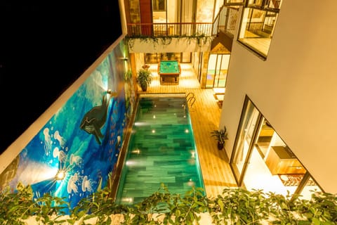 Pool view, Swimming pool