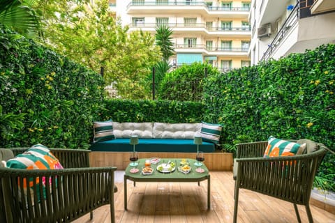 Patio, Balcony/Terrace, Garden view