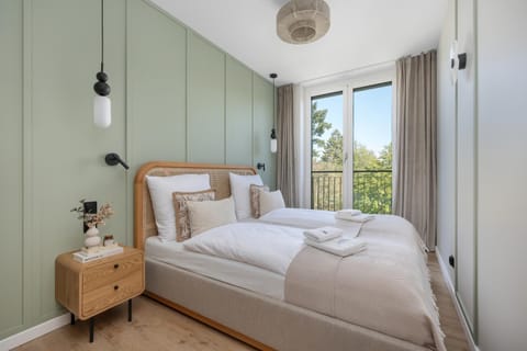 Bed, View (from property/room), Bedroom, towels
