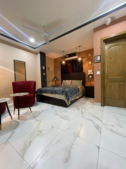 Bed, Bedroom, air conditioner