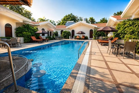 Patio, Day, Pool view, Swimming pool
