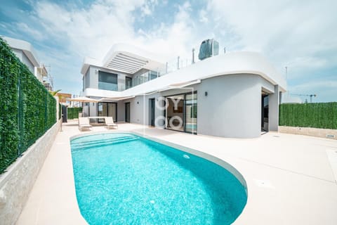 Property building, Pool view, Swimming pool, sunbed