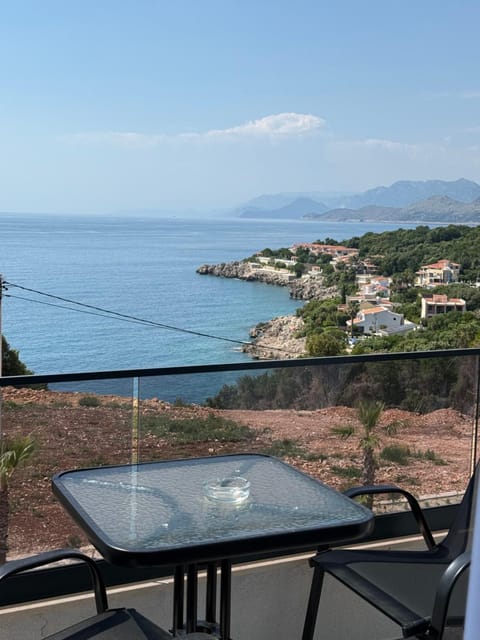 View (from property/room), Balcony/Terrace, Sea view