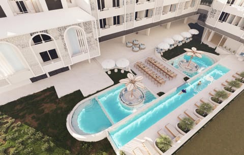 Property building, Swimming pool