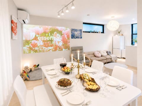 Living room, Dining area