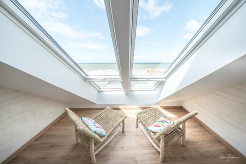 View (from property/room), Photo of the whole room, Bedroom, Sea view