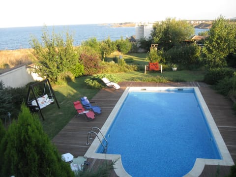 Garden, Balcony/Terrace, Garden view, Sea view, Swimming pool
