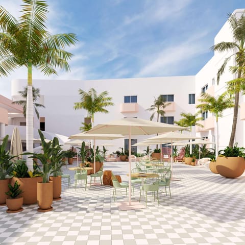 Inner courtyard view