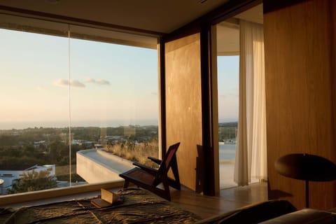 View (from property/room), Balcony/Terrace, Bedroom, Sea view