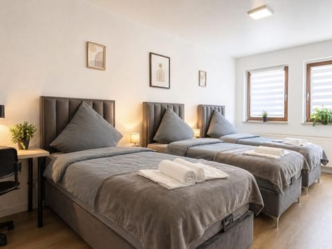 Bed, View (from property/room), Photo of the whole room, Bedroom, towels