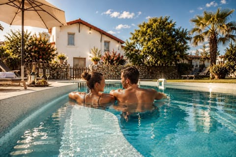 Property building, Day, People, Natural landscape, Guests, Pool view, Swimming pool, sunbed