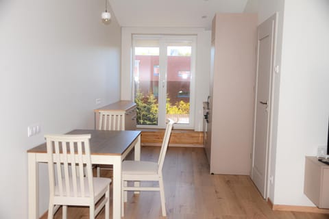 Living room, kitchen