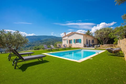 Property building, Living room, Swimming pool
