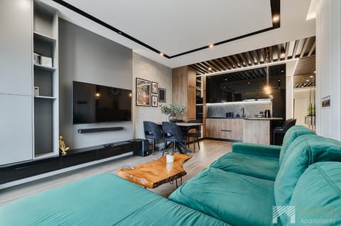 Kitchen or kitchenette, Living room
