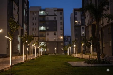 Night, Natural landscape, Garden, Street view