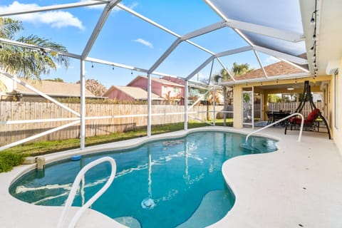 Property building, Patio, Day, Pool view, Swimming pool