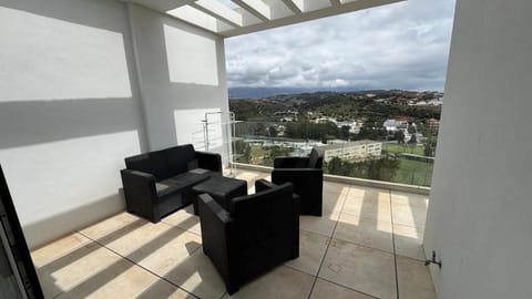 View (from property/room), Balcony/Terrace, furniture