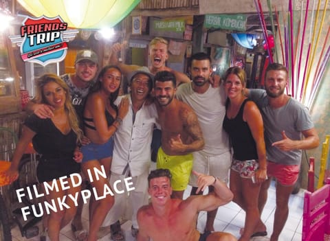 Staff, Guests, group of guests