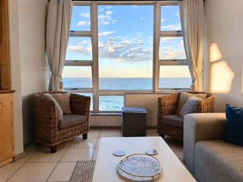 Living room, Seating area, Sea view