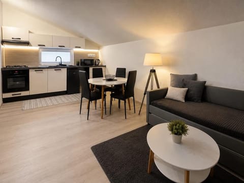 Kitchen or kitchenette, Living room, Seating area, Dining area, oven, pet friendly, stove, toaster