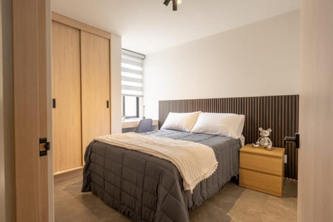 Bed, Photo of the whole room, Bedroom, furniture, wardrobe