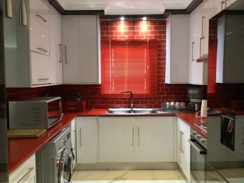 microwave, oven, washing machine, kitchen