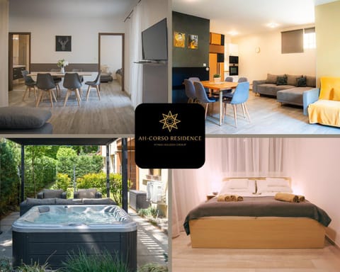 Communal lounge/ TV room, Bed, Hot Tub, Living room, Photo of the whole room, Seating area, Bedroom