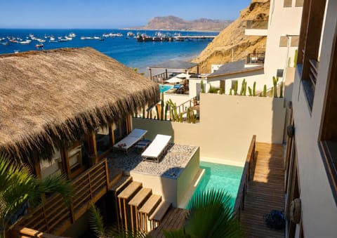 Property building, Patio, Beach, Beach, Swimming pool