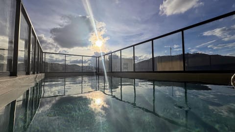 Pool view, Swimming pool