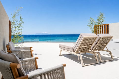 Day, Natural landscape, Beach, Sea view, sunbed