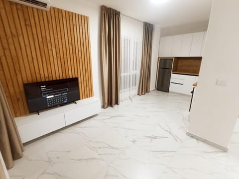Living room, kitchen