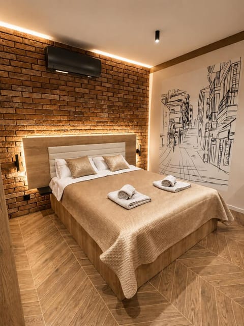 Bed, Bedroom, air conditioner
