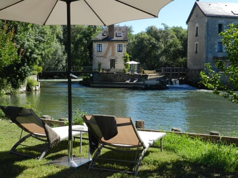 Garden view, River view