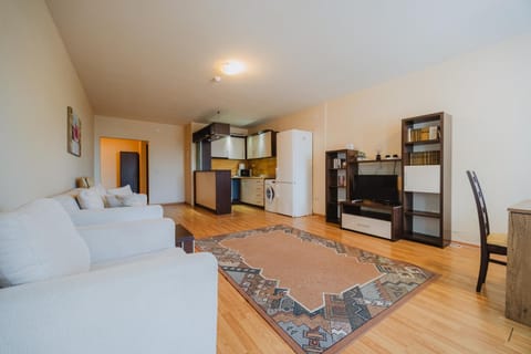 Living room, Photo of the whole room, Seating area, minibar, oven