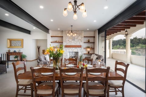 Patio, Living room, Dining area