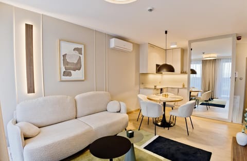 Living room, Seating area, Dining area
