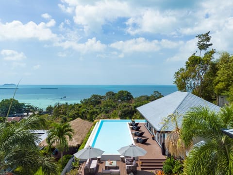 Natural landscape, Garden, Beach, Pool view, Sea view, Swimming pool, Swimming pool, sunbed