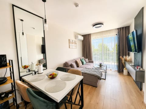 TV and multimedia, Living room, Photo of the whole room, Dining area, air conditioner