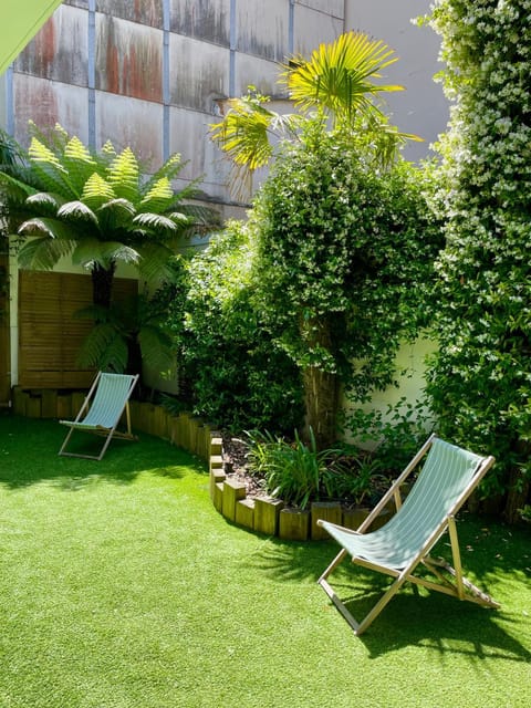 Garden, Garden view, sunbed