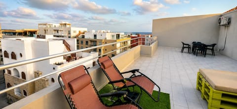 Day, View (from property/room), Balcony/Terrace, Seating area, sunbed
