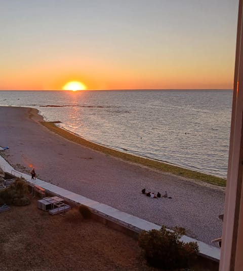 Natural landscape, Beach, Sea view, Sunset