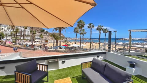 View (from property/room), Balcony/Terrace, Beach, Sea view
